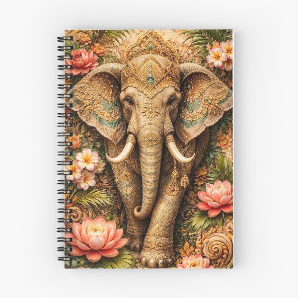Item preview, Thai Elephant 3D Boho Design 02 designed and sold by NK-Studios .