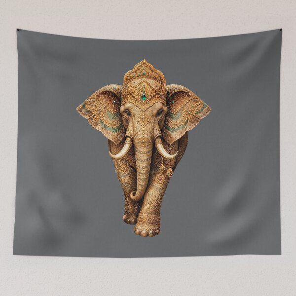 Item preview, Thai Elephant 3D Boho Design 02 designed and sold by NK-Studios .