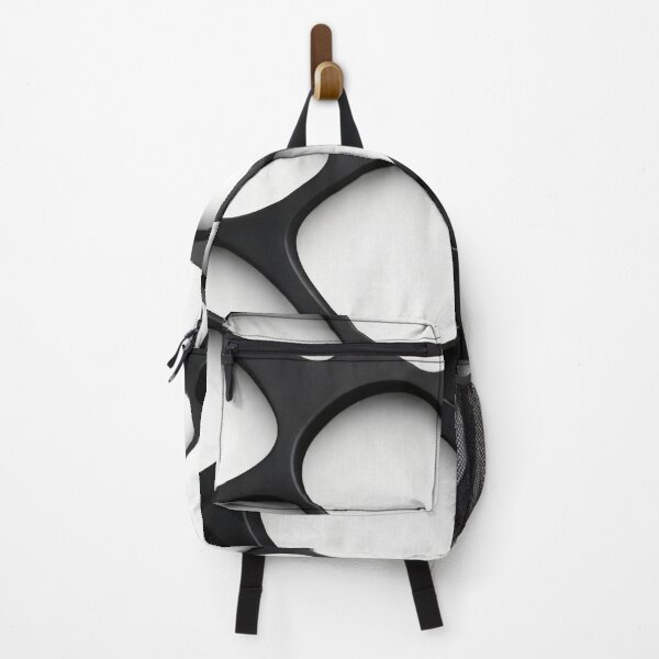 Item preview, Black and White Organic Geometric Abstract Pattern designed and sold by Kaleidoscope Print.