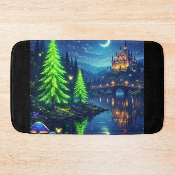 Item preview, magical forest night designed and sold by IMOBILYARI.