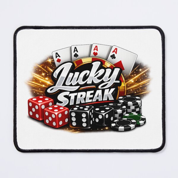 Item preview, Lucky Streak – Casino Cards & Dice Design designed and sold by Mita986.