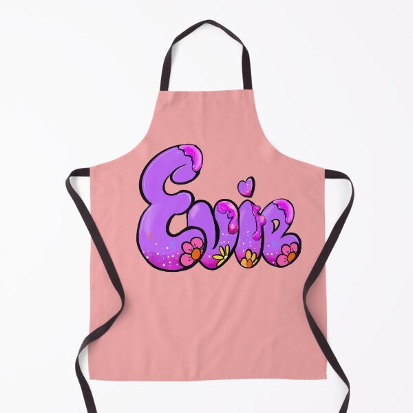 Item preview, Evie name with flowers - purple floral aesthetic  designed and sold by Artonmytee.