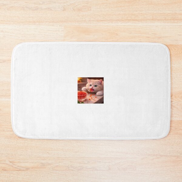 Item preview, Tiny Cat Tries Caviar designed and sold by LovelyCatGalaxy.