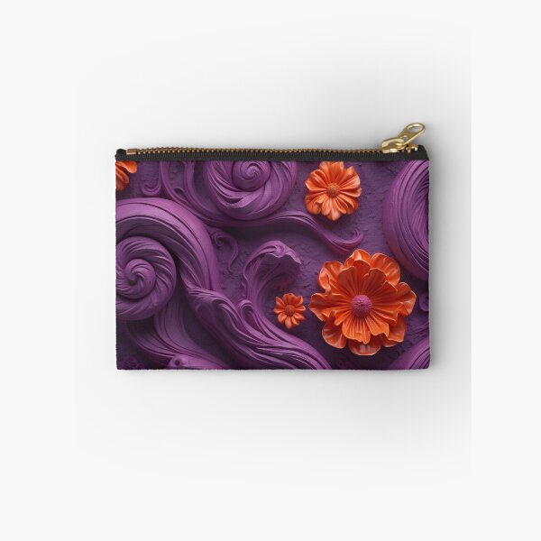 Item preview, Boho Floral 3D Vectortile Violet designed and sold by NK-Studios .