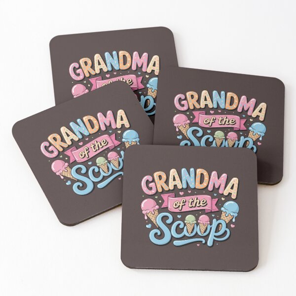 Item preview, Grandma of The Scoop Ice Cream Gender Reveal Baby Shower designed and sold by faridman.