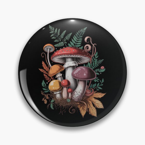 Item preview, Enchanted Forest Fungi Botanical Illustration designed and sold by Tom-Apex-Art.