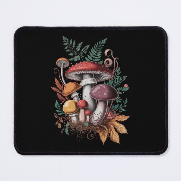 Item preview, Enchanted Forest Fungi Botanical Illustration designed and sold by Tom-Apex-Art.