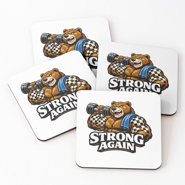 Item preview, Strong Again Workout Recovery Motivation Fitness Rehab Strength Comeback Design designed and sold by ClinicalHubs.