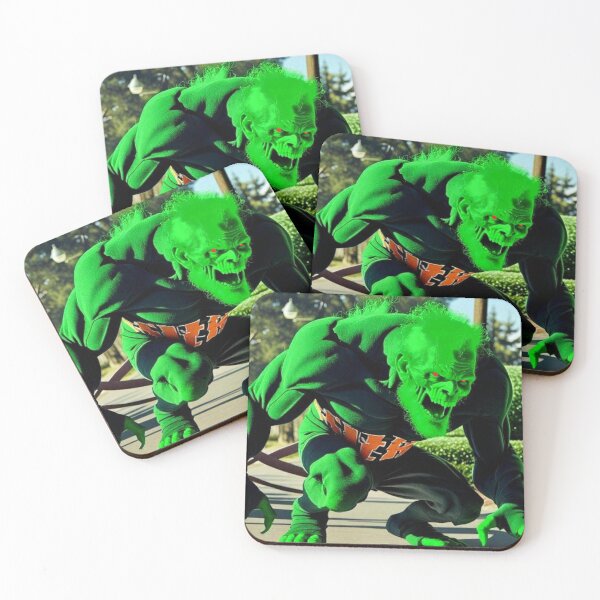 Item preview, Crouching Green Monster designed and sold by MercerImages.