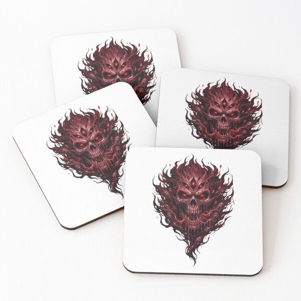 Item preview, Scary Red Evil Entity – Dark Horror Creature Art, Creepy Supernatural Monster Design designed and sold by Cauldron Crafts.