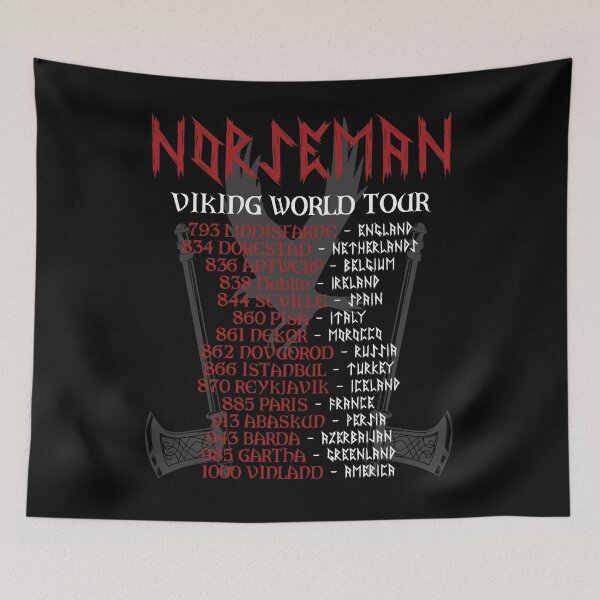 Item preview, Viking Valhalla World Tour Norse Mythology designed and sold by MaximWundersee.