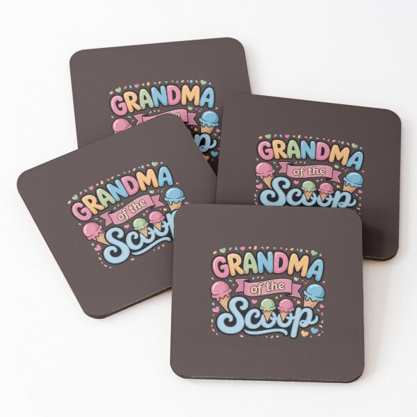 Item preview, Grandma of The Scoop Ice Cream Gender Reveal Baby Shower designed and sold by faridman.