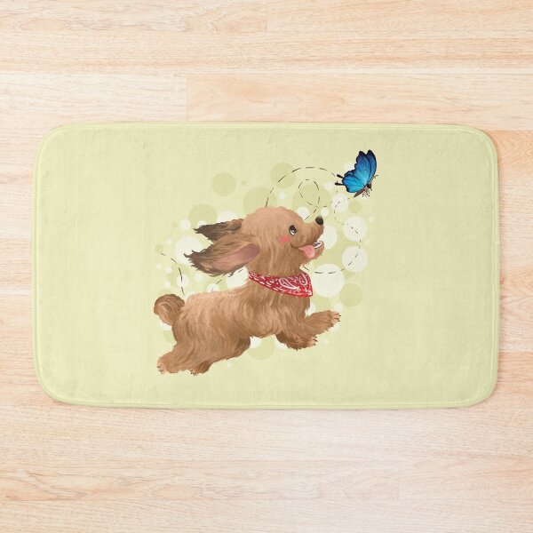 Item preview, Brown Poodle Chasing Buttefly designed and sold by Khotekmei.