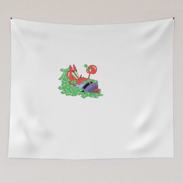 Item preview, Money-Loving Crab Surrounded by Cash designed and sold by Snowdog-Art.
