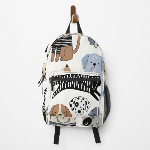 Item preview, Playful Hand-Drawn Scandi Dogs and Cats Pattern designed and sold by PholPol1959.