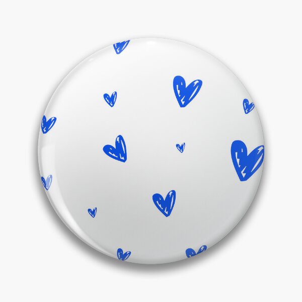 Item preview, Moroccan Blue Aesthetic Mini Hearts Pack designed and sold by Aesthetic Crew.