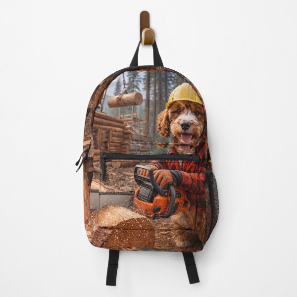 Item preview, Cockapoo Log Cabin Builder in the Forest designed and sold by Paul Thompson Photography.