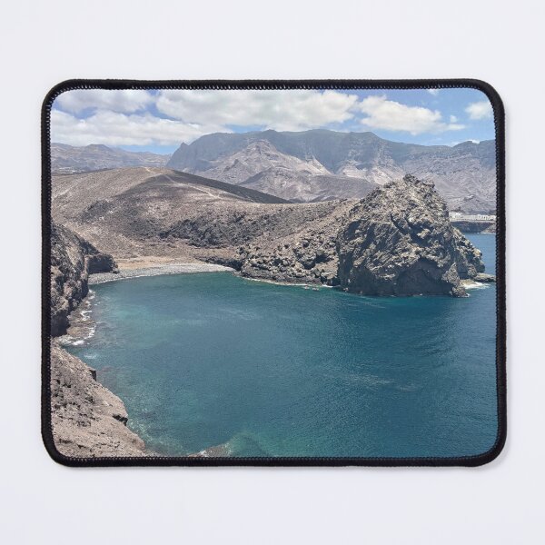 Item preview, Volcanic Cove and Turquoise Waters — Northwest Gran Canaria, Canary Islands designed and sold by LavaAndLight.