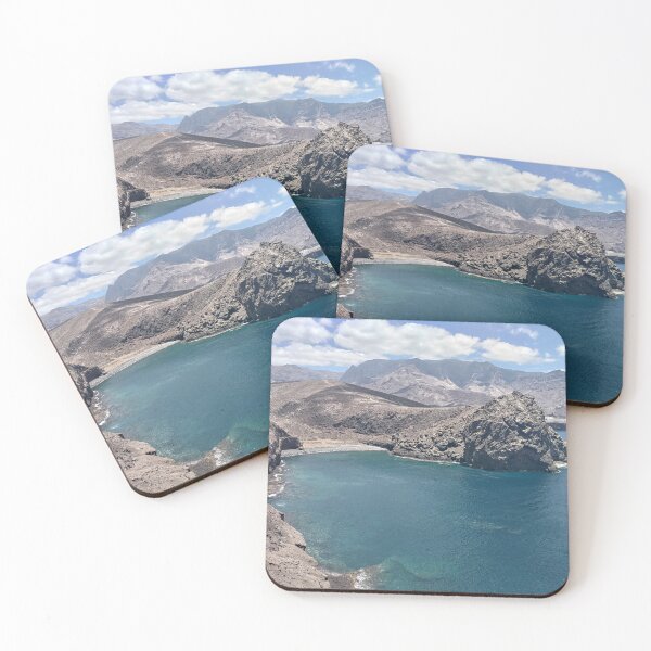 Item preview, Cala volcánica y aguas turquesas — Noroeste de Gran Canaria, Islas Canarias designed and sold by LavaAndLight.