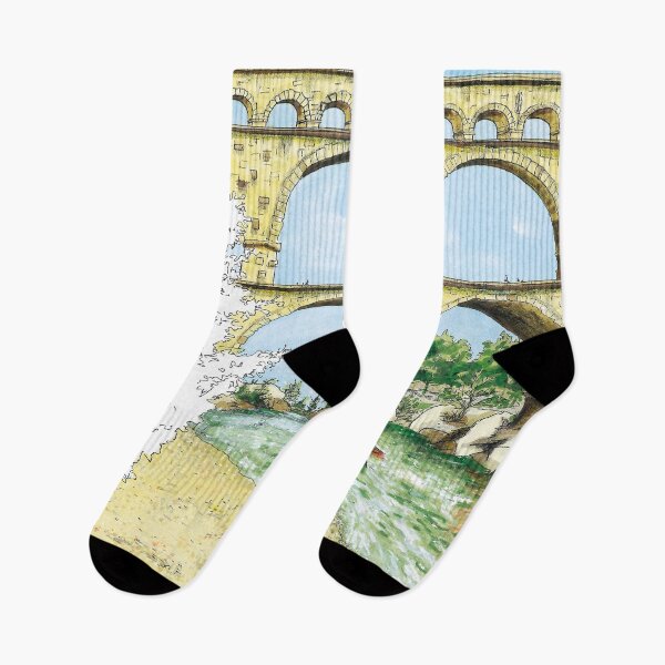 Item preview, Illustration Pont du Gard designed and sold by Marich-m.