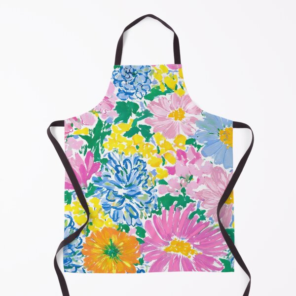Item preview, Preppy spring flowers in fresh colors and Lilly style designed and sold by SophieClimaArt.