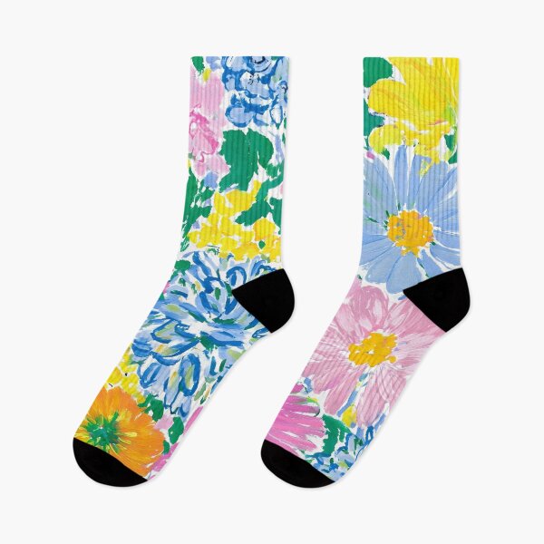 Item preview, Preppy spring flowers in fresh colors and Lilly style designed and sold by SophieClimaArt.