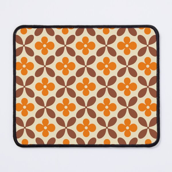 Item preview, Mid‑Century Modern Autumn Blossoms designed and sold by tonymagnerart.