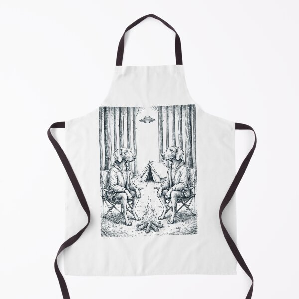 Item preview, Vintage Weimaraner Camping UFO Dog Mom Dad Lover designed and sold by TerryConnells.