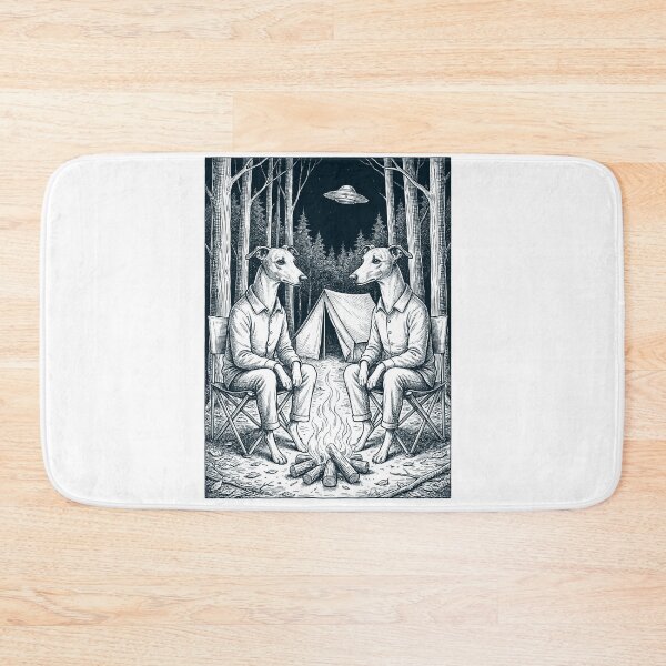 Item preview, Vintage Whippet Camping UFO Dog Mom Dad Lover designed and sold by TerryConnells.