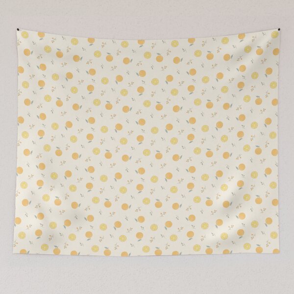 Item preview, Soft Orange Pattern | Minimal Fruit Design designed and sold by Cris Bergmann.