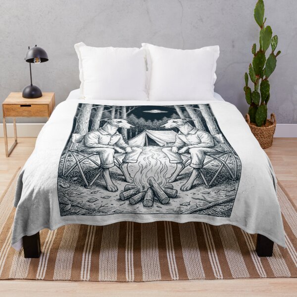 Item preview, Vintage Whippet Camping UFO Dog Mom Dad Lover designed and sold by TerryConnells.