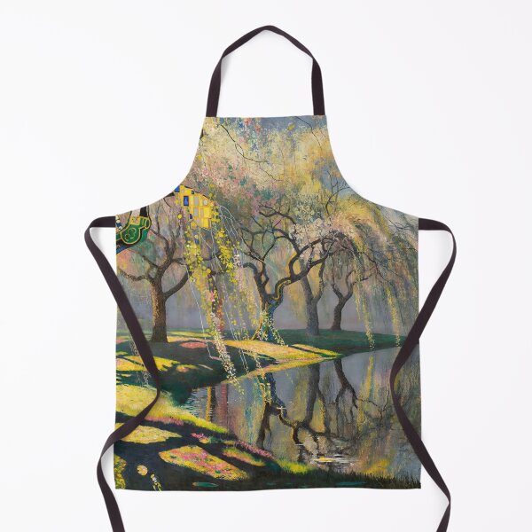 Item preview, Impressionist Abstract Style Sad Trees by the Lake designed and sold by M-Y-A-R-T-.