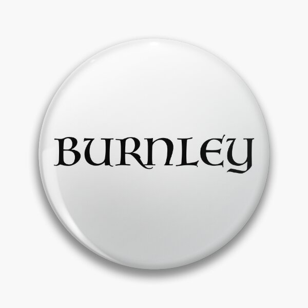 Item preview, Burnley old medieval style text (Black) designed and sold by STUDIO-72.