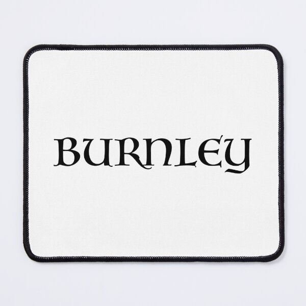 Item preview, Burnley old medieval style text (Black) designed and sold by STUDIO-72.