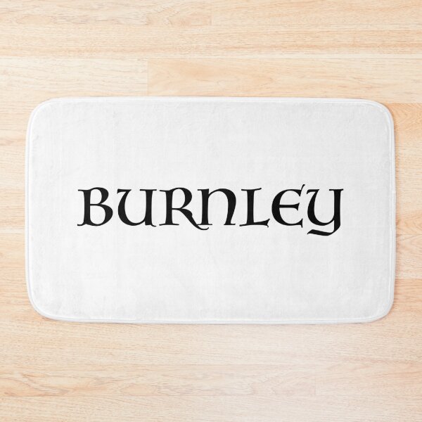 Item preview, Burnley old medieval style text (Black) designed and sold by STUDIO-72.