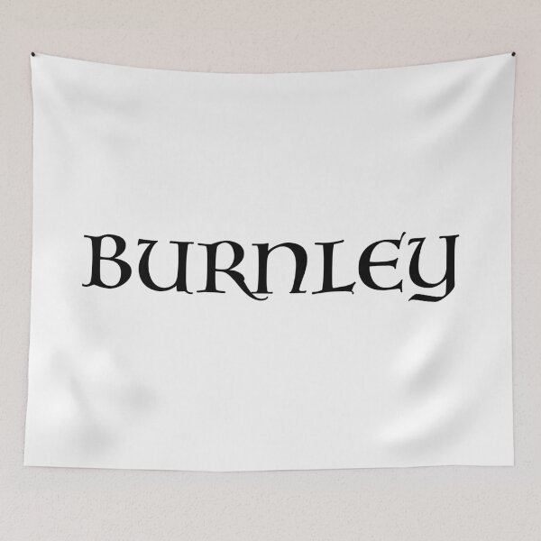 Item preview, Burnley old medieval style text (Black) designed and sold by STUDIO-72.