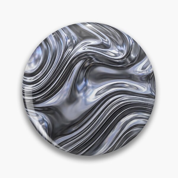 Item preview,  Liquid Chrome Mercury 3D Metal Case designed and sold by Zen Aura Studio.