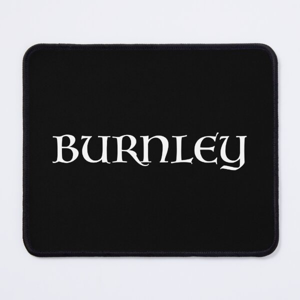 Item preview, Burnley old medieval style text (White) designed and sold by STUDIO-72.