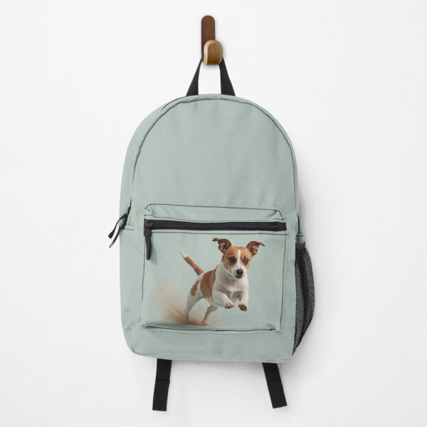 Item preview, Jack Russell Terrier Play Surge Motion Design | Dynamic Jumping Dog Action Art designed and sold by ArtivaNest.