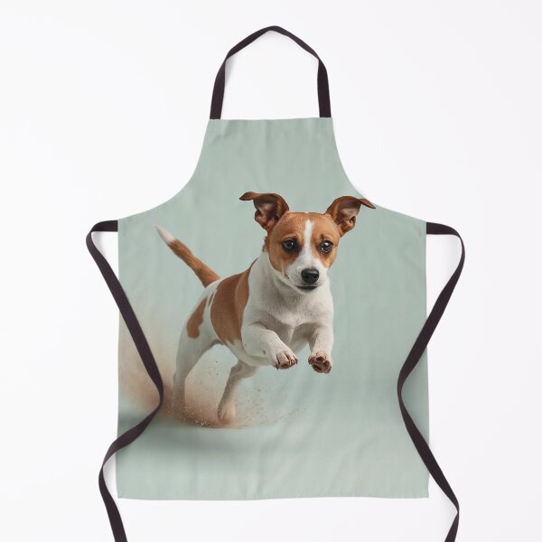 Item preview, Jack Russell Terrier Play Surge Motion Design | Dynamic Jumping Dog Action Art designed and sold by ArtivaNest.