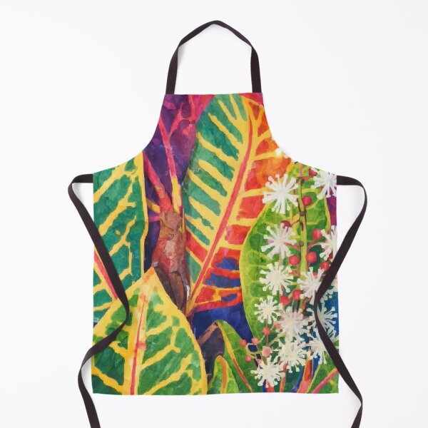 Item preview,  Leaves and Flower Collage – Colorful Botanical Children’s Illustration” designed and sold by SWSandraWechner.