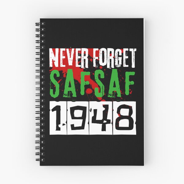 Item preview, Never forget Safsaf massacre - nakba 1948 designed and sold by Randa Ranmania.