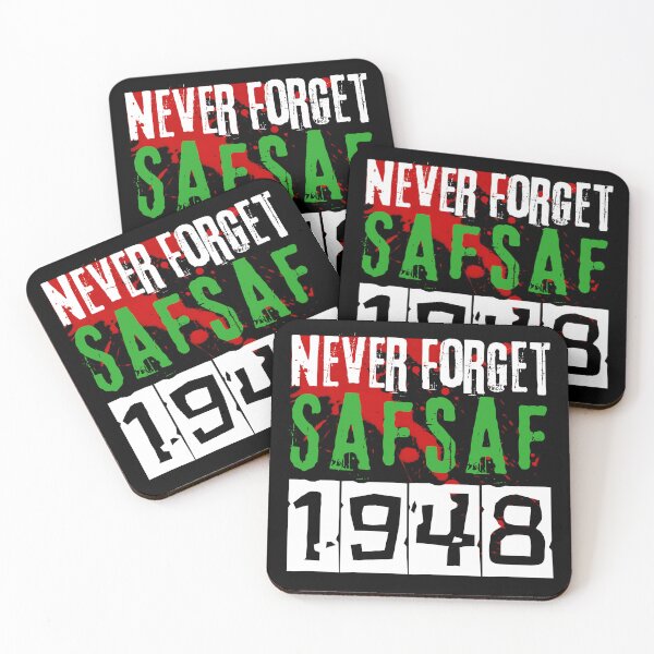 Item preview, Never forget Safsaf massacre - nakba 1948 designed and sold by Randa Ranmania.