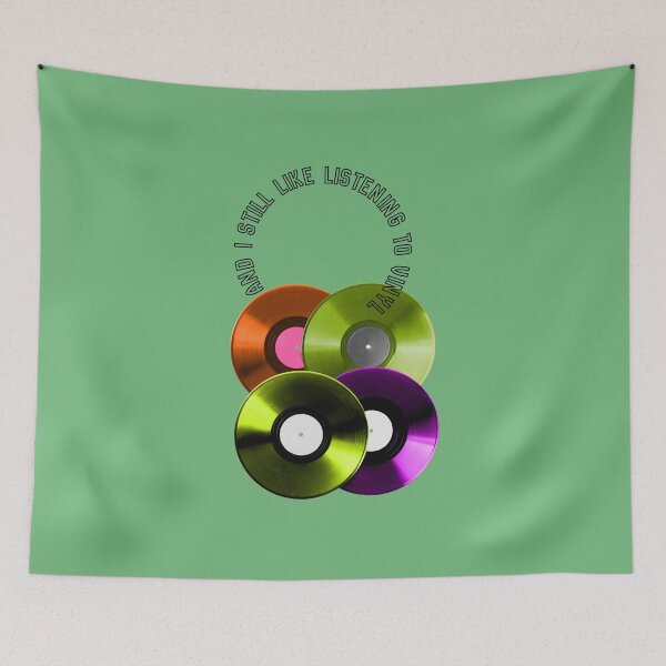 Item preview, And I still like listening to vinyl - T-shirts and gifts for vinyl music fans designed and sold by SEASTAR2711.