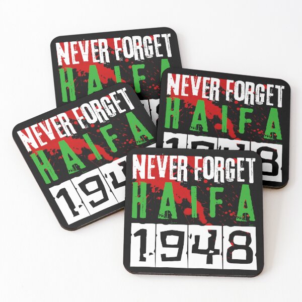 Item preview, Never forget Haifa massacre - nakba 1948 designed and sold by Randa Ranmania.