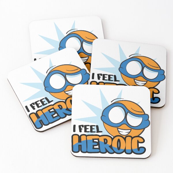 Item preview, I Feel Heroic – Mood Design designed and sold by MomAndMetrics.