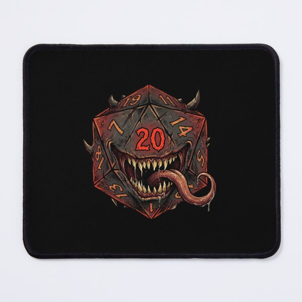 Item preview, 20 Polyhedral Dice Mimic Monster Tabletop Gamer designed and sold by Fenay Designs.