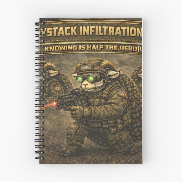 Item preview, Haystack Infiltration Unit – Sheep-I Joe Stealth Recon Parody designed and sold by Thpoar.