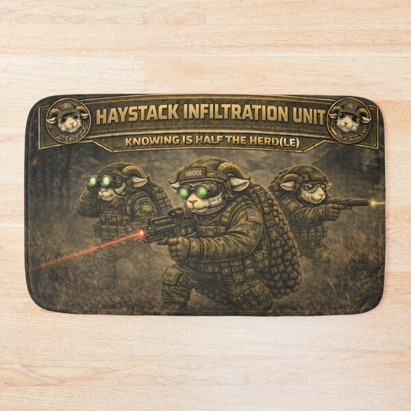 Item preview, Haystack Infiltration Unit – Sheep-I Joe Stealth Recon Parody designed and sold by Thpoar.