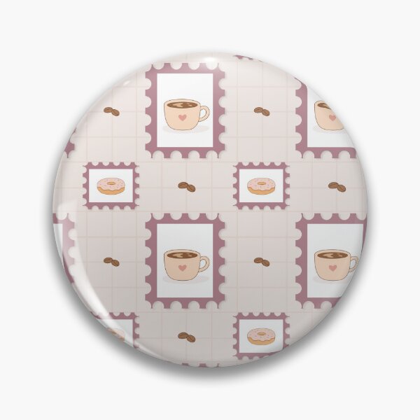 Item preview, Pastel Coffee and Donut Seamless Pattern | Cute Café Kawaii designed and sold by FWLclub.
